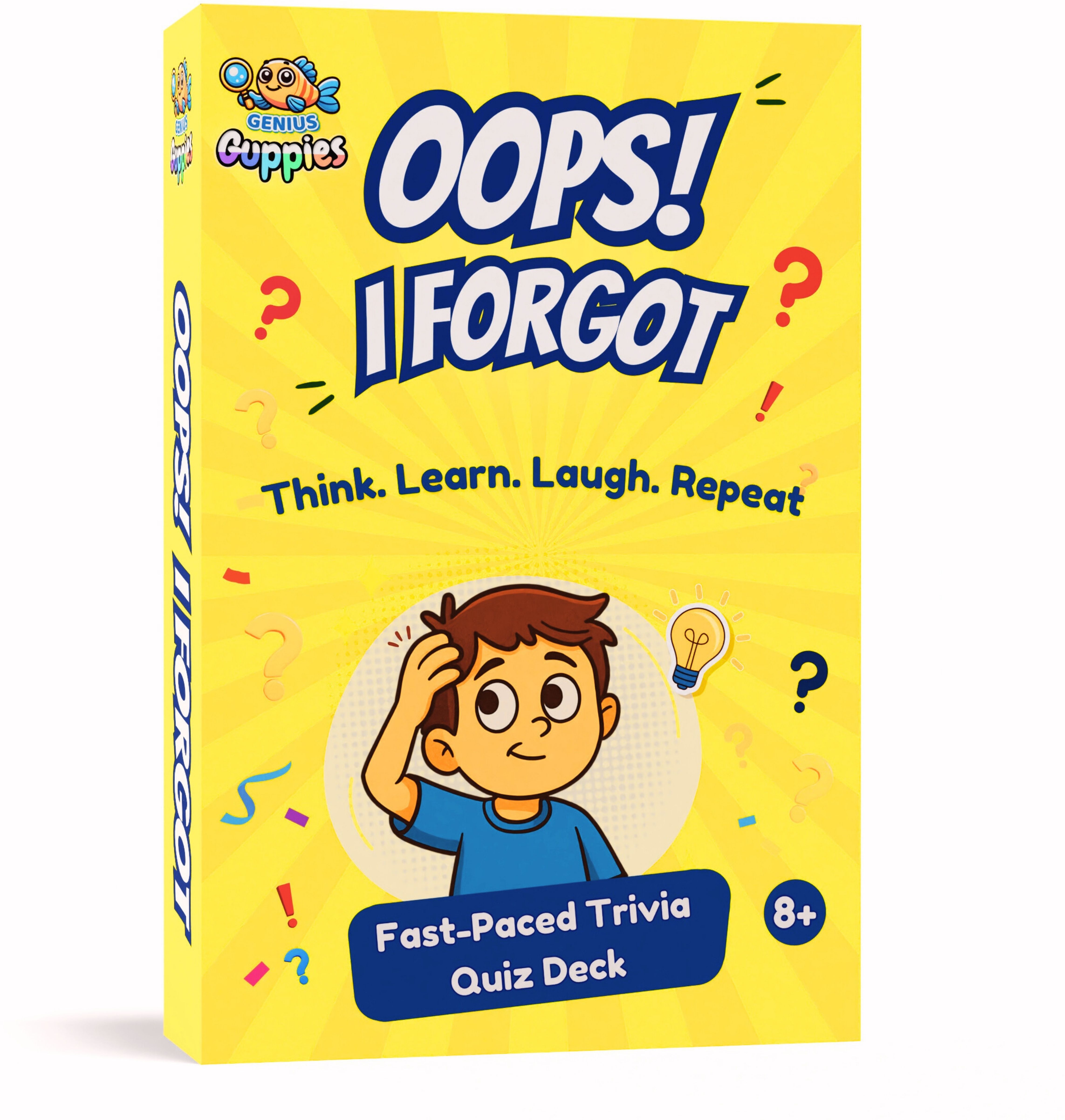 genius guppies Oops I Forgot - Trivia Quiz Game for Kids, 120 Exciting Questions | Age 6-14-picture-25