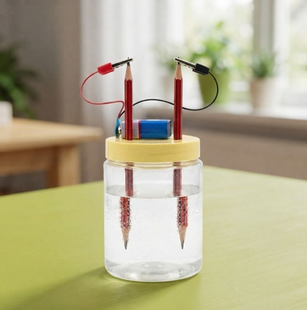 erhindia DIY Water Electrolysis School Science Project Working Model STEM Experiment Kit-picture-18