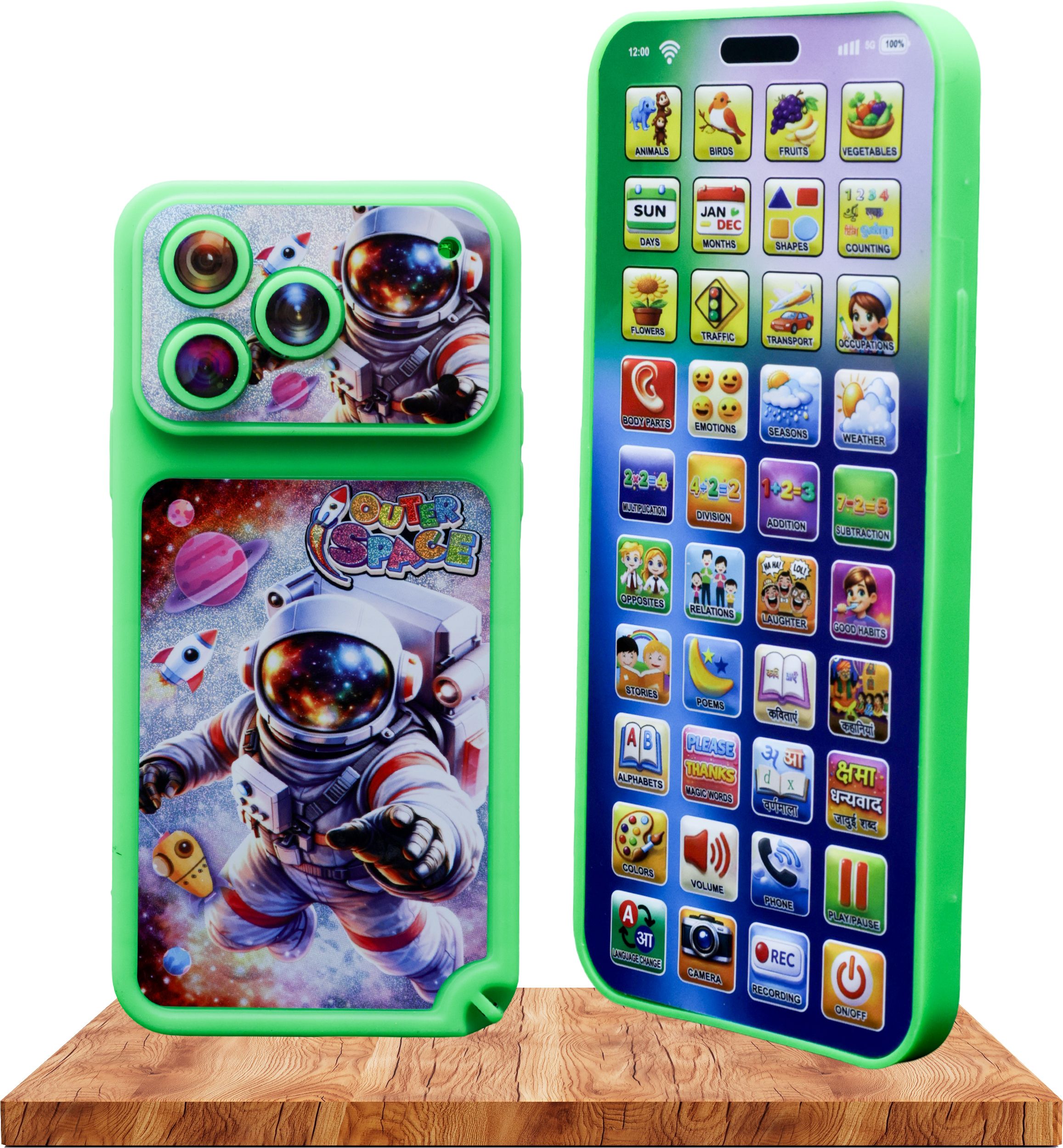 wonder LERNIX Pro Max Educational Phone - 184 Features 40 Buttons 13 Languages-picture-22