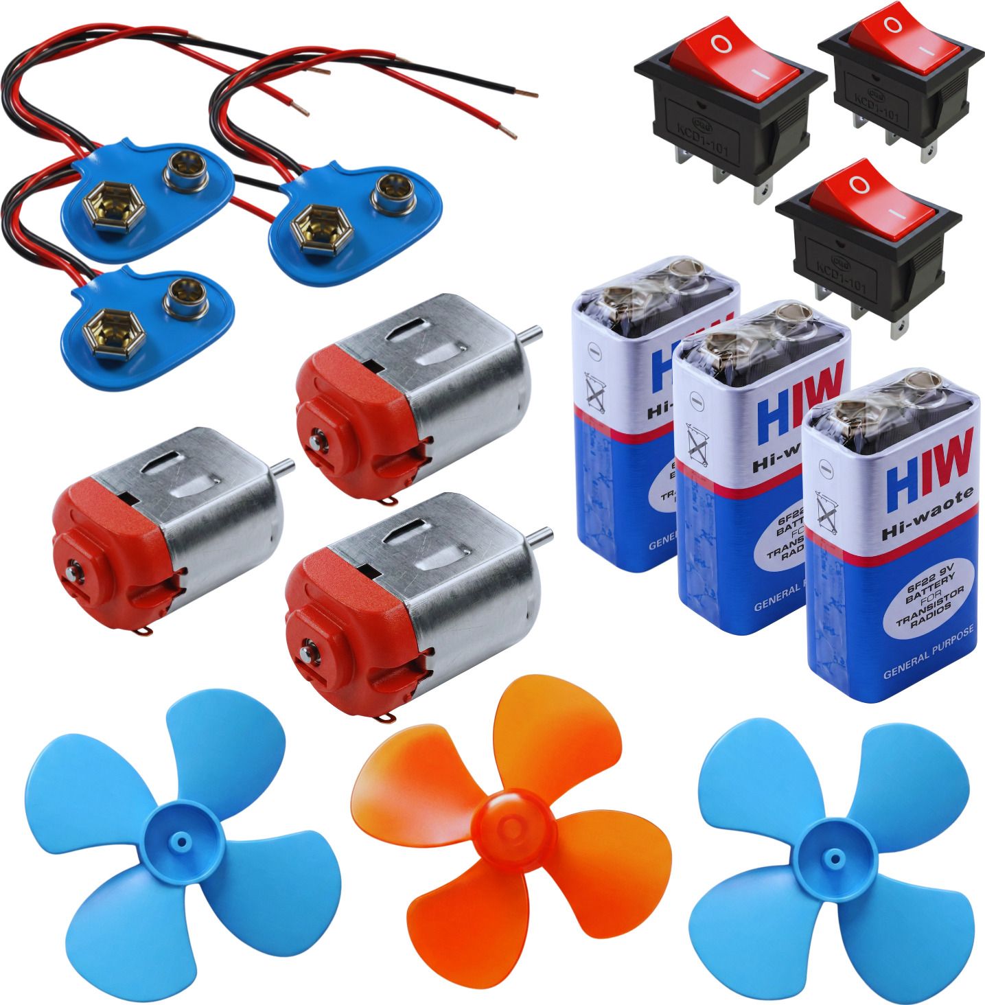 careforkids Inspiring Engineers DIY Kit: Mini Fan Working Model for School Exhibition-picture-25