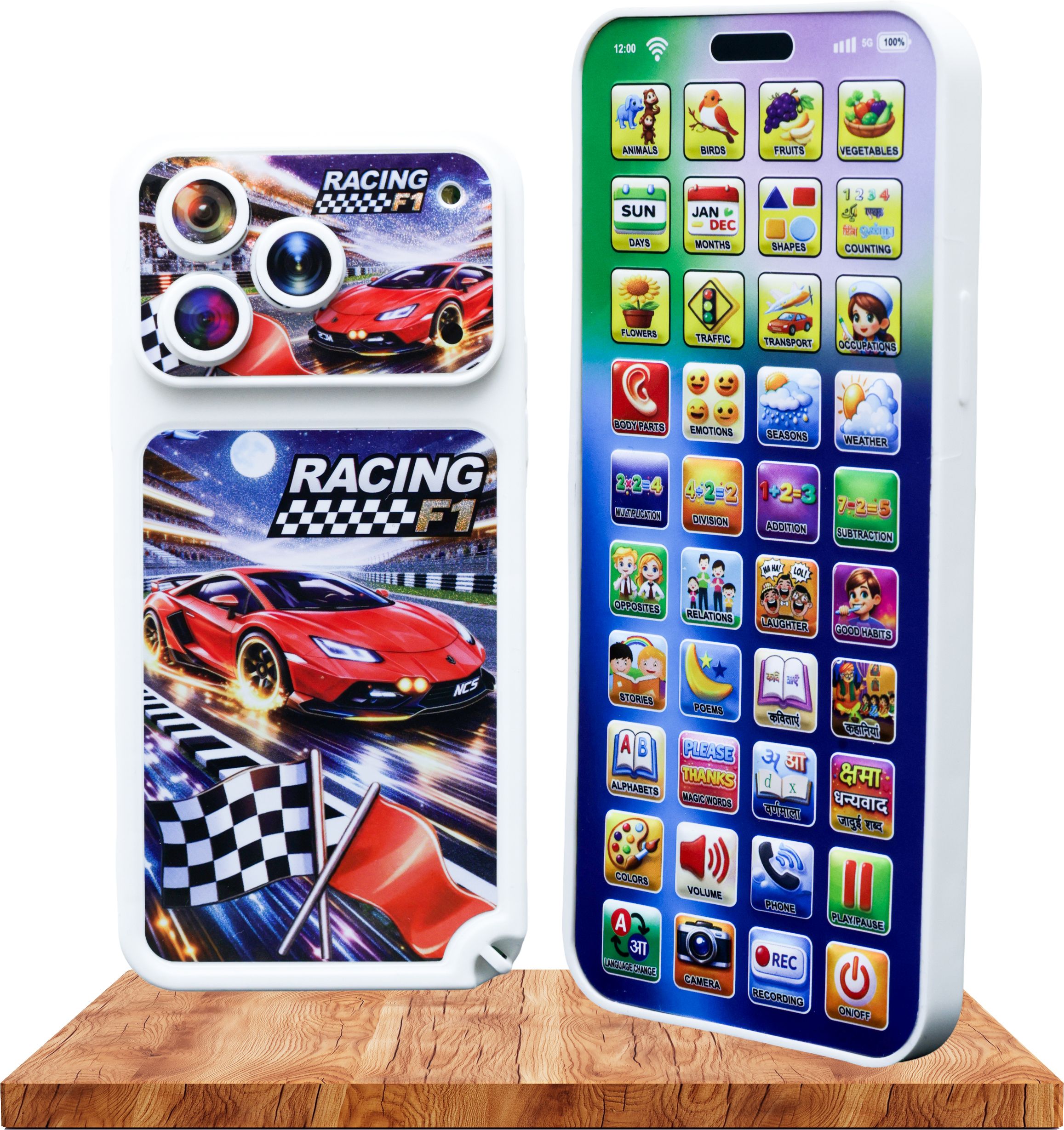 wonder LERNIX Pro Max Educational Phone - 184 Features 40 Buttons 13 Languages-picture-17