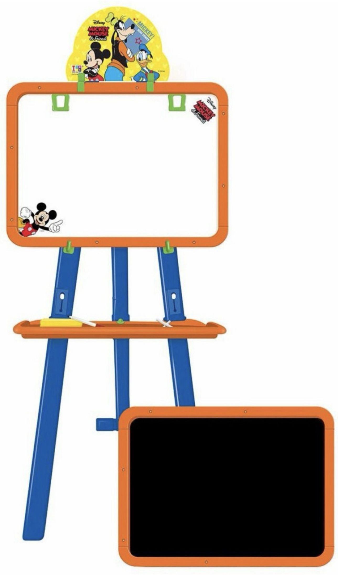 jayaansh traders Micky Mouse 5 in 1 Dual Side Eazel Board For Kids-picture-2