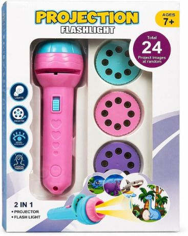 pmh Story Projector Flashlight, 80 Pattern Slides, Educational Learning-picture-30