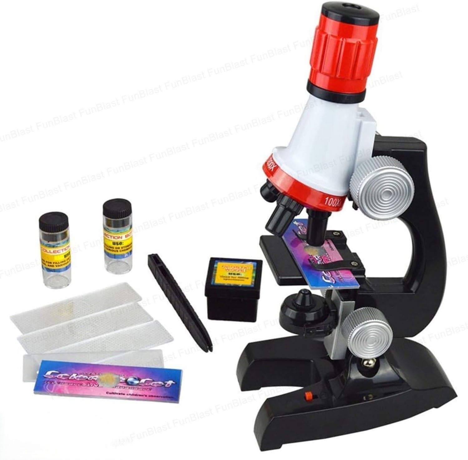 maa momai toys Kids Educational Lab Microscope Toy Set-picture-13