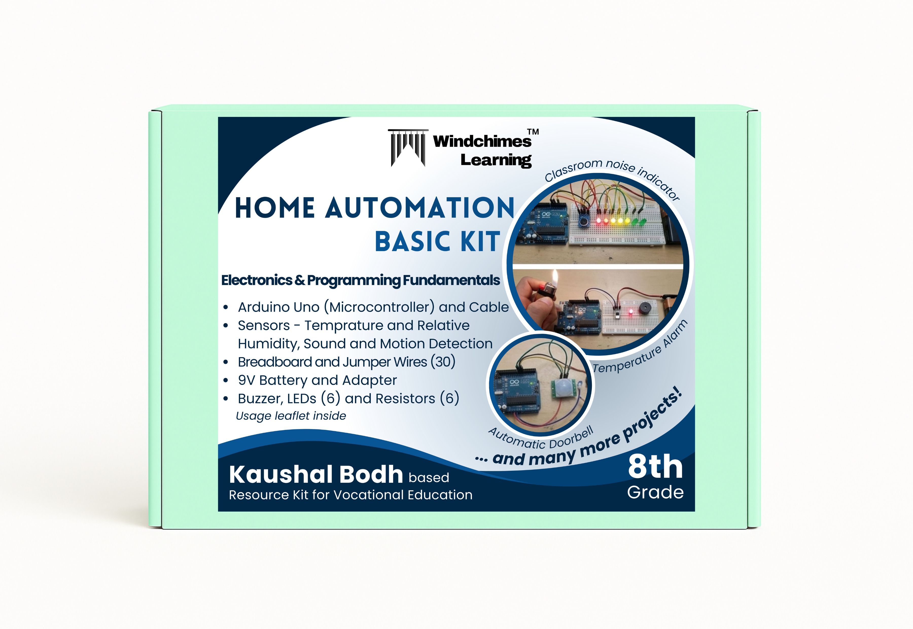 windchimes learning Basic Home Automation Kit | Class 8 | Kaushal Bodh Textbook Based-picture-13