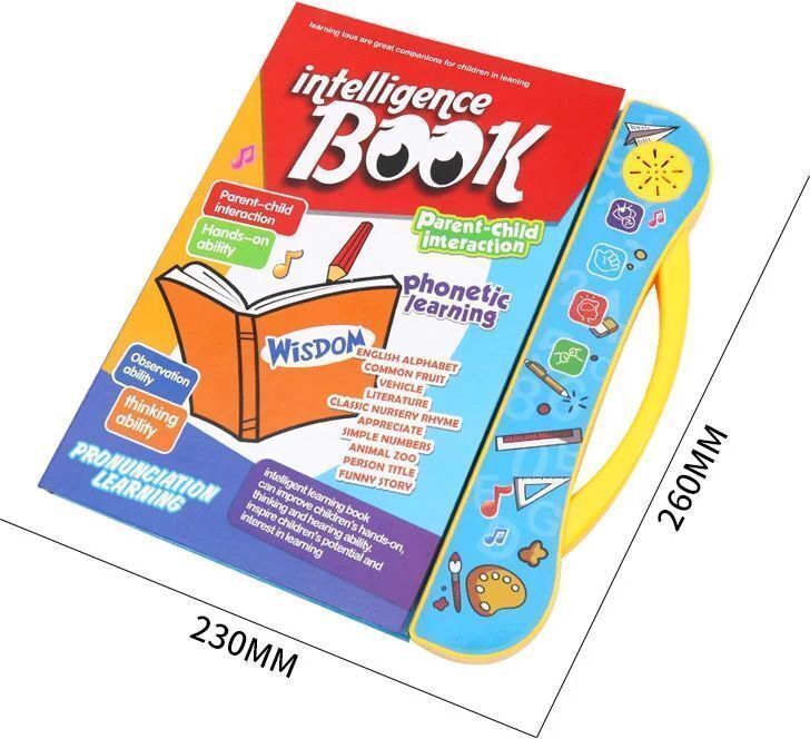 Learning Toy for Kids Alphabet Numbers Shapes with Audio