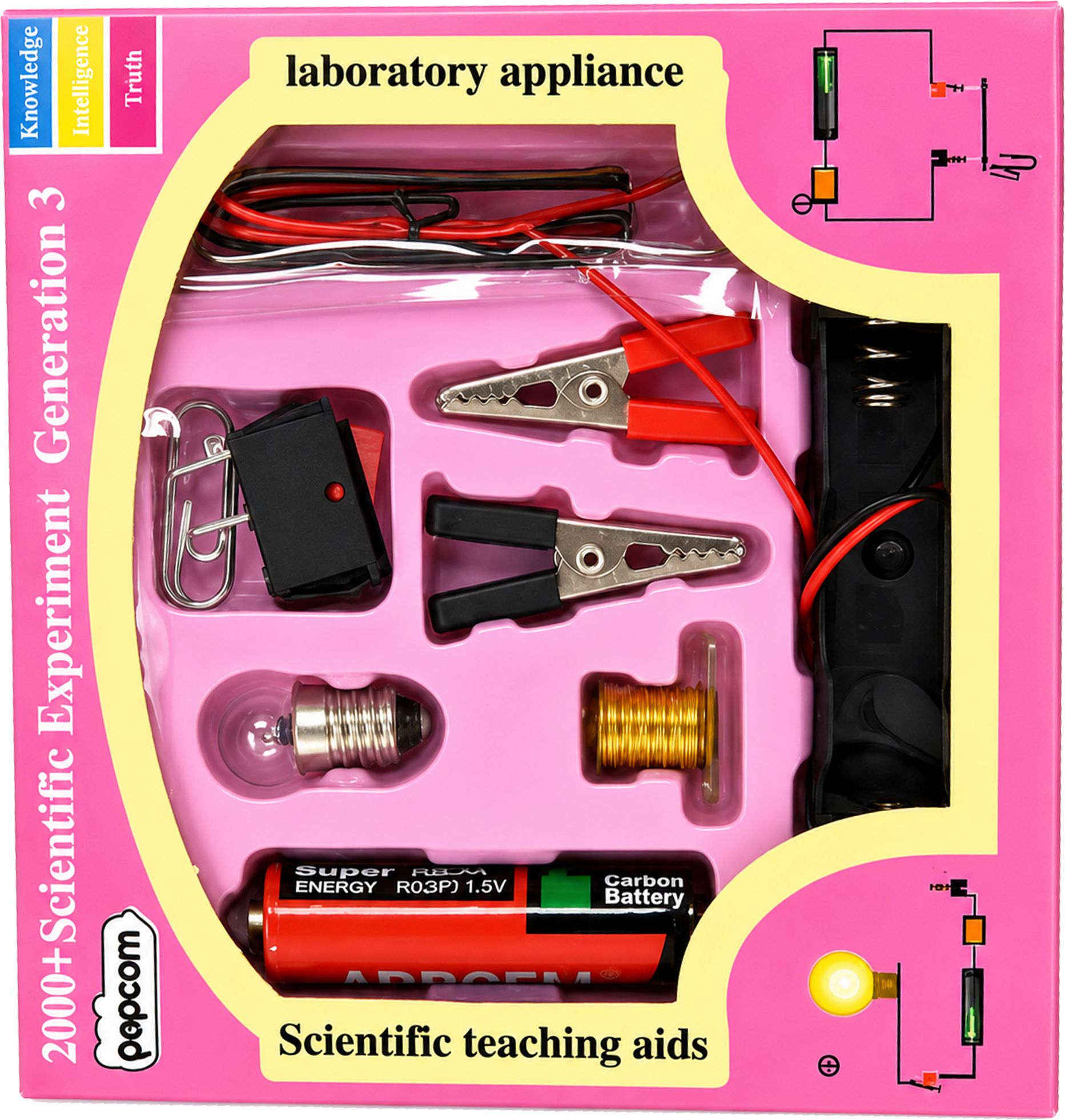 digital craft STEM Electronic Science Experiment Kit for Kids DIY Circuit Learning Set Age 10+ Educational Electronic Hobby Kit-picture-16