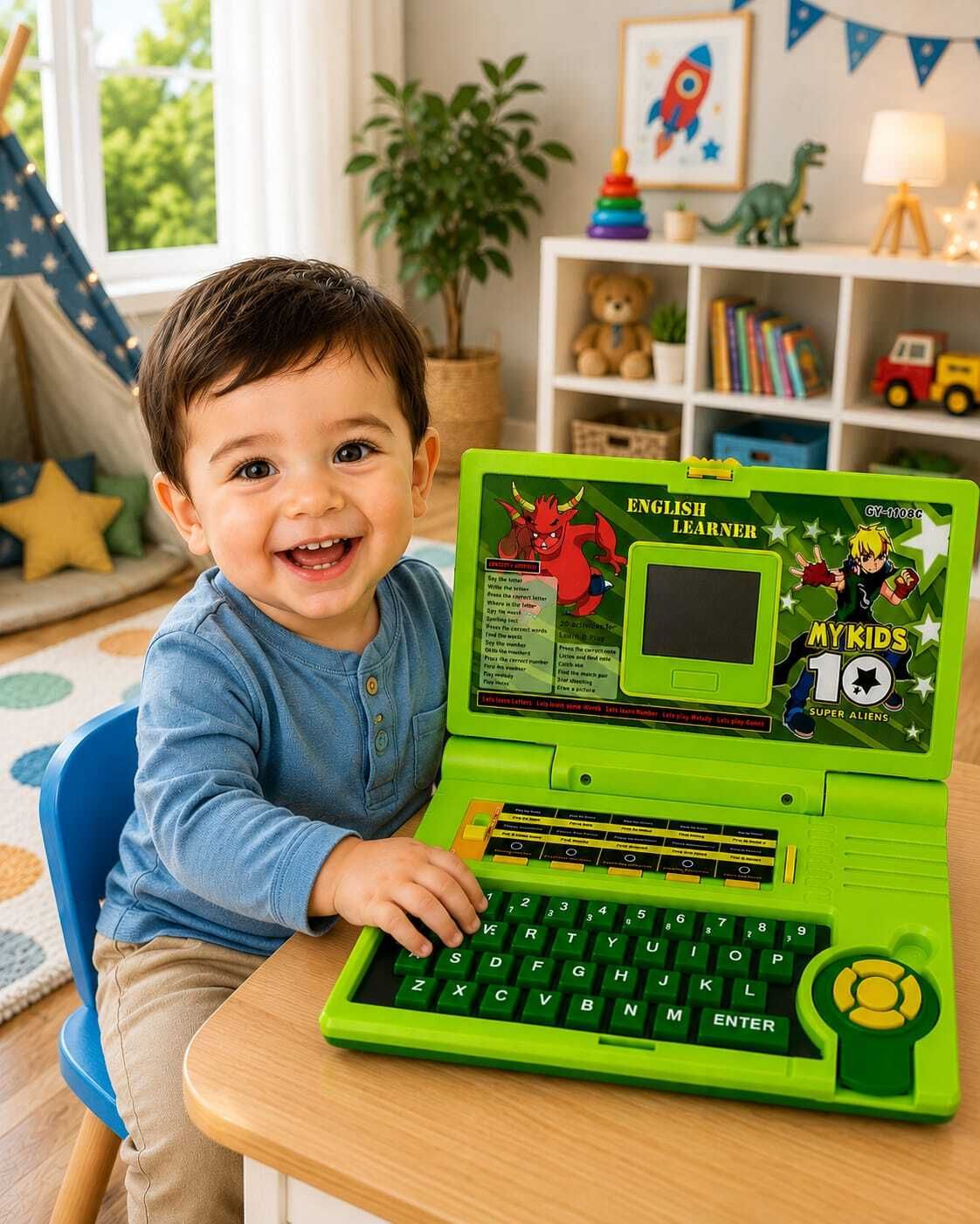 tiny tales Educational Laptop Computer(IND*0876) Toy for Kids-picture-15