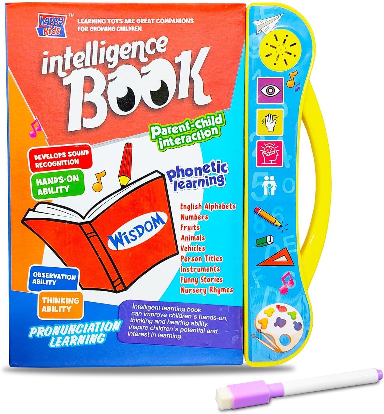 Interactive Musical Learning Book for Kids | ABCD Alphabet, Rhymes, Educational-image-21
