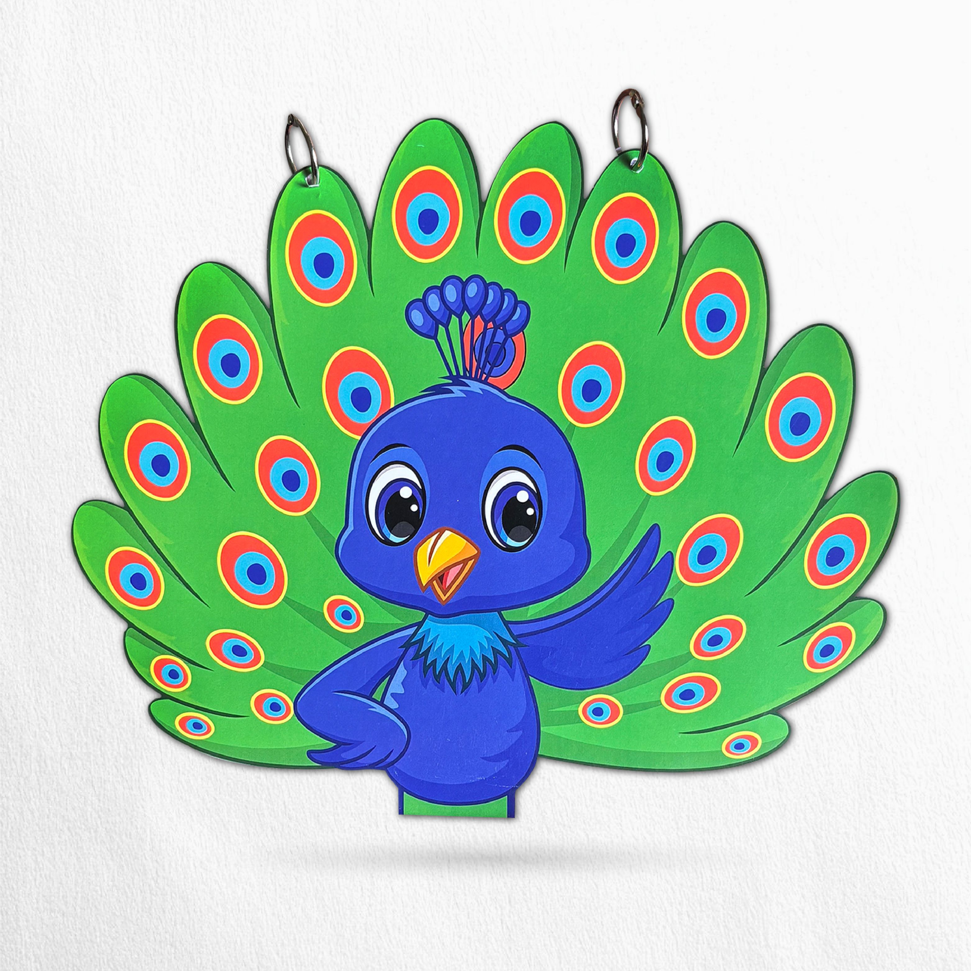 todfod Peacock Shape Learning Book for Kids | Early Learning Toy | 8 Inch-picture-16