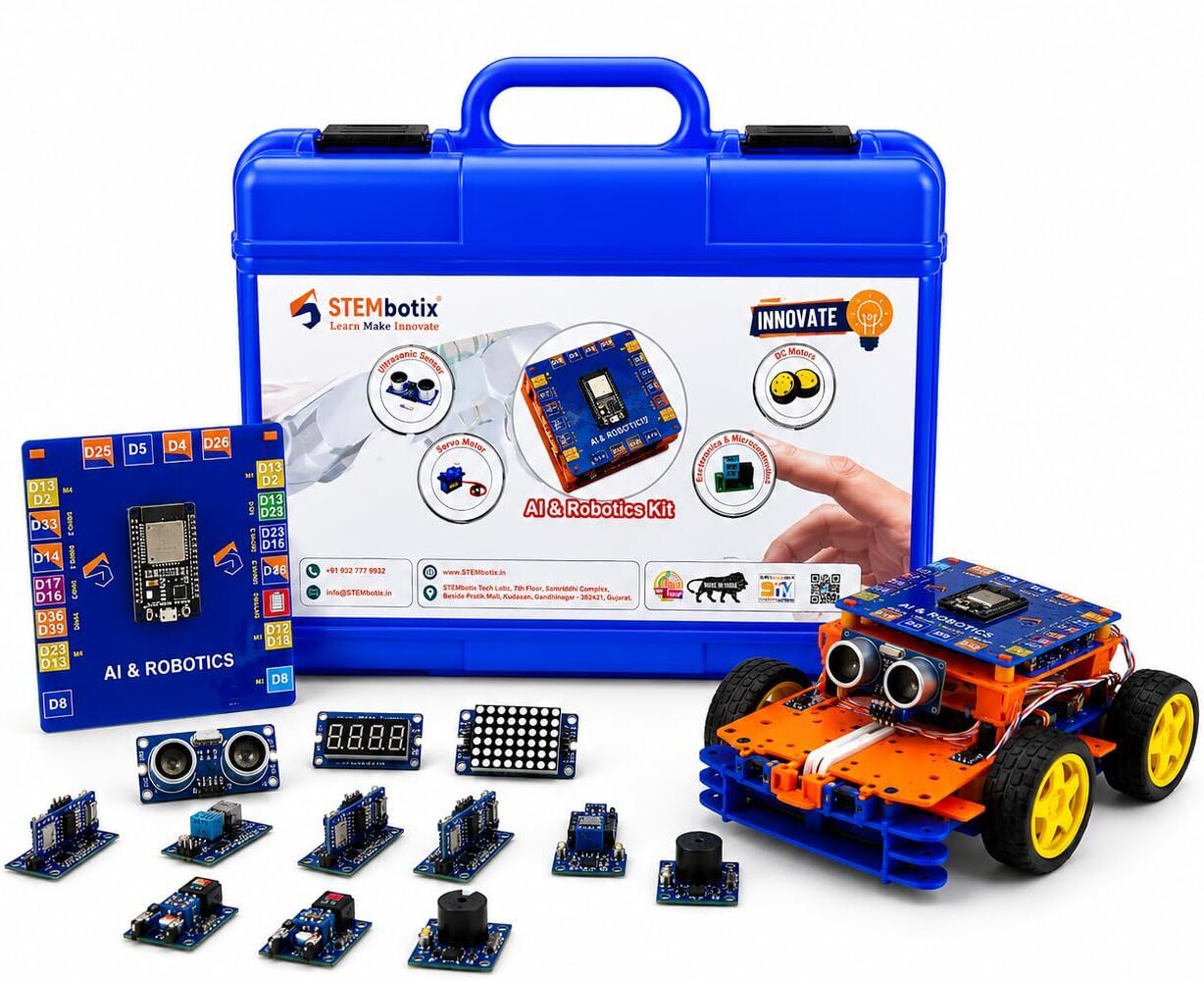 Innovate AI Robotics Kit for Kids 14+ | STEM Python Coding Kit-image-9