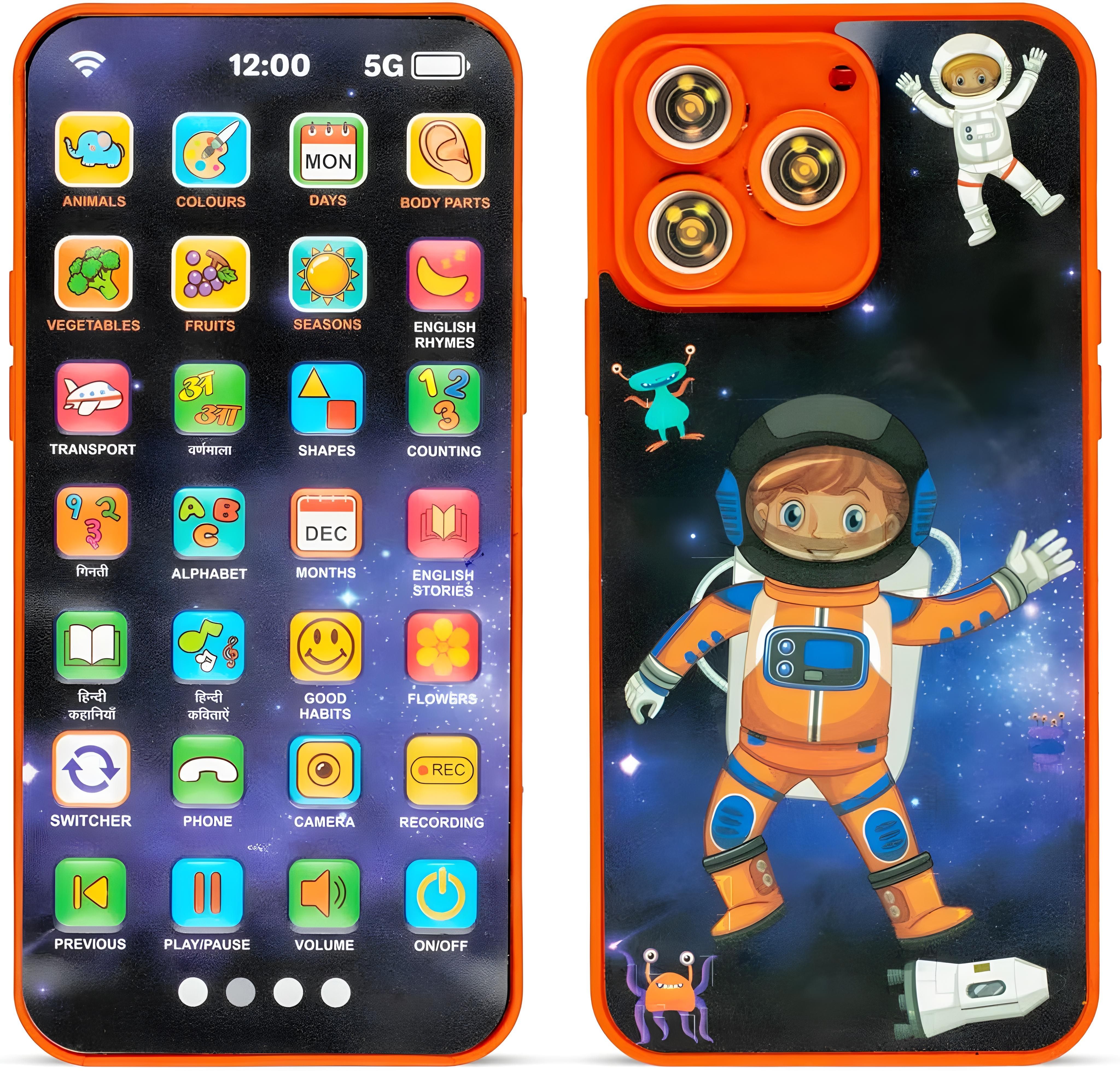 toybot Baby Educational Phone Toy with 28 Learning Function Rechargeable Mobile For Kid-picture-3