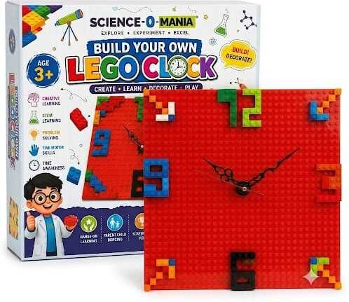 science -o-mania STEM Build Your Own Wall Clock Kit-picture-18