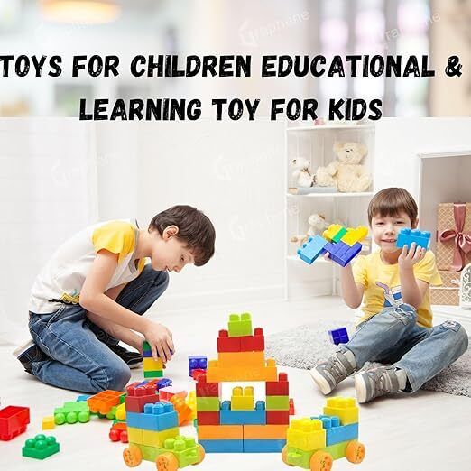 aarozworld 100 Pcs Building Block Toy, Educational & Activity Toy for kids-picture-47