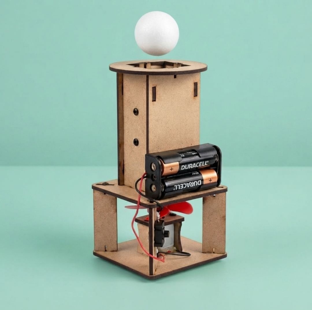 erhindia Science Project Air Suspension Ball Educational School Working Model STEM Kit-picture-38