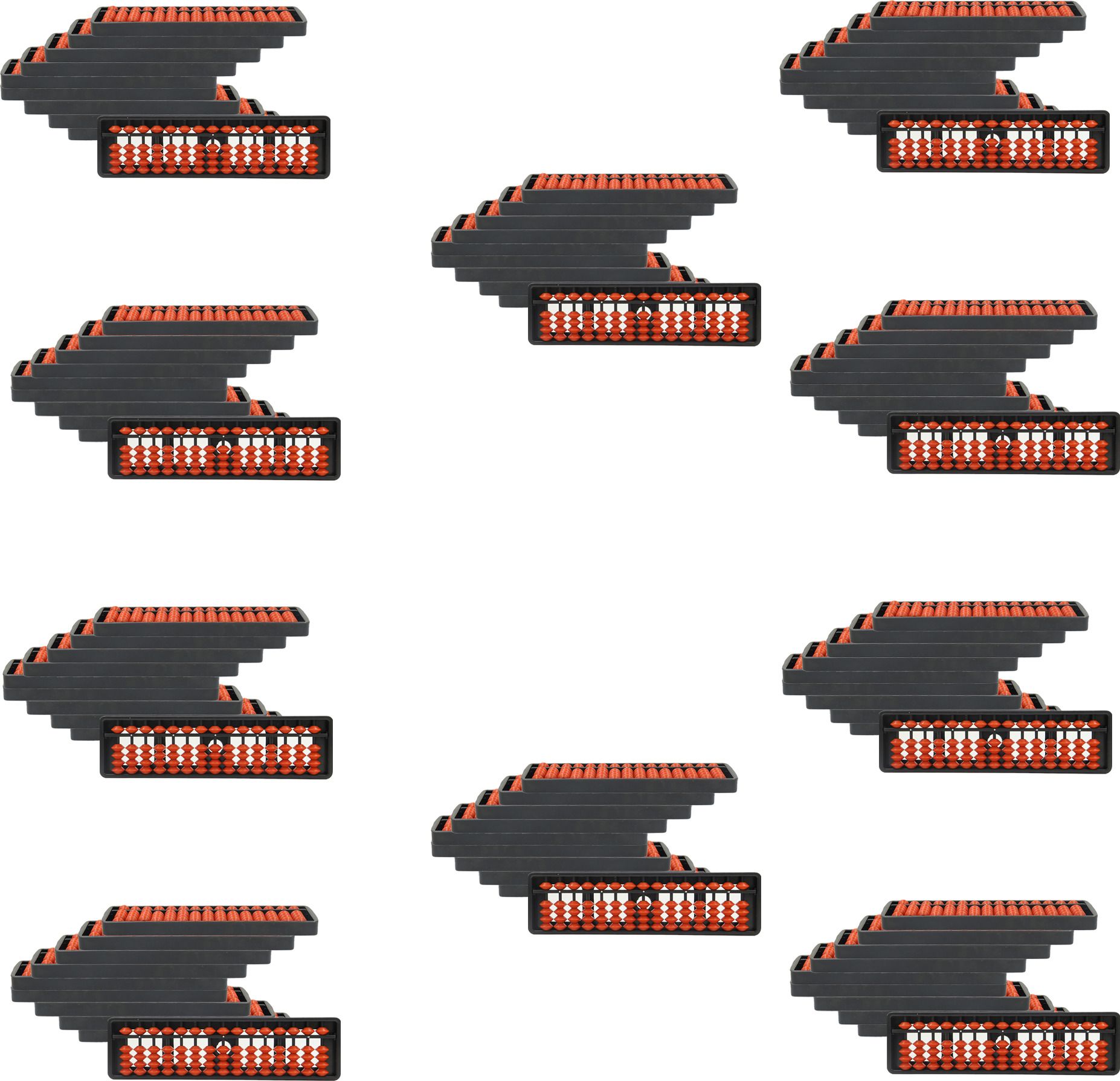 15 Rod Brown Abacus Pack Of 100