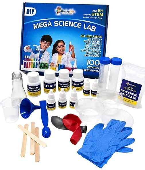 Science Discovery Kit/100 Fun Experiments/Educational Toy for Children.-image-7