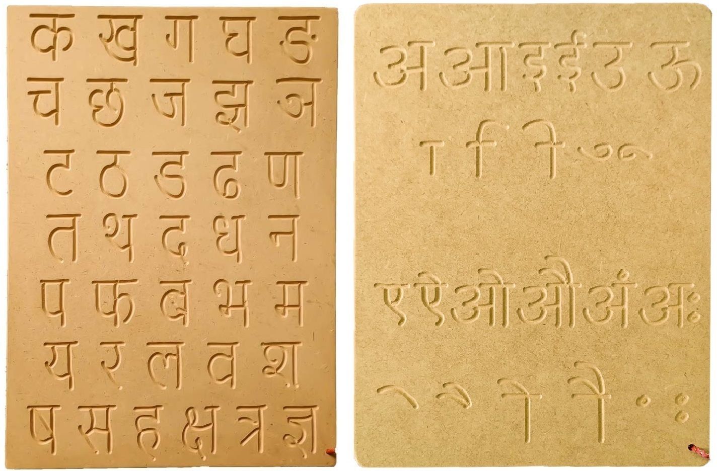 rewashree craft world Wooden Tracing Board for Kids (Hindi Matra & Hindi Ka Kha) (Set of 2)-picture-17