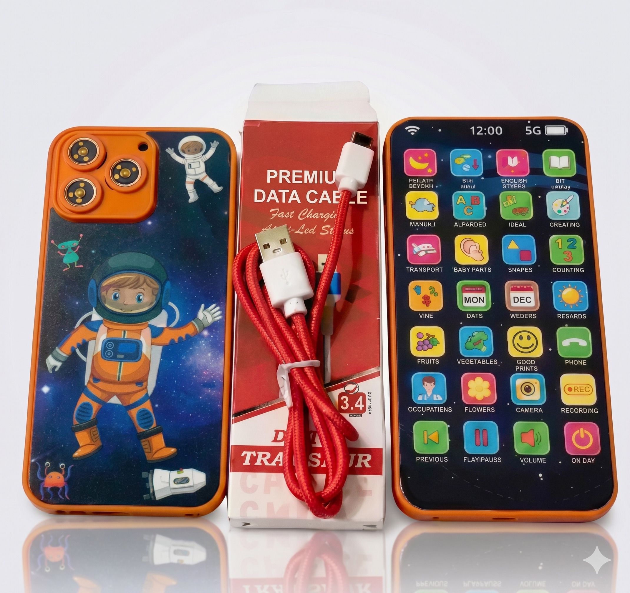 toys adventure Kids Educational Toy Phone | 28 Functions | 10 Language Learning Mobile-picture-22