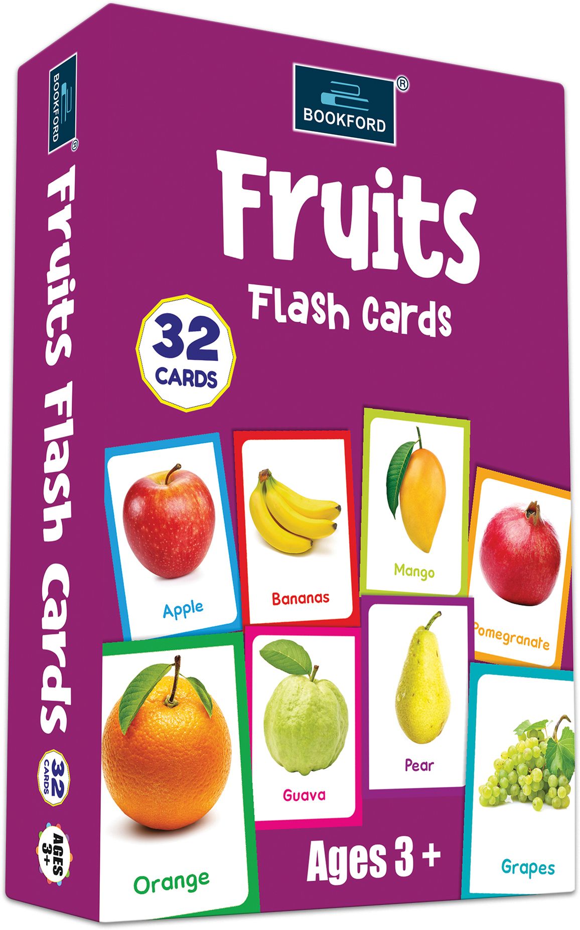 bookford Fruits - Flash Cards For Kids-picture-17
