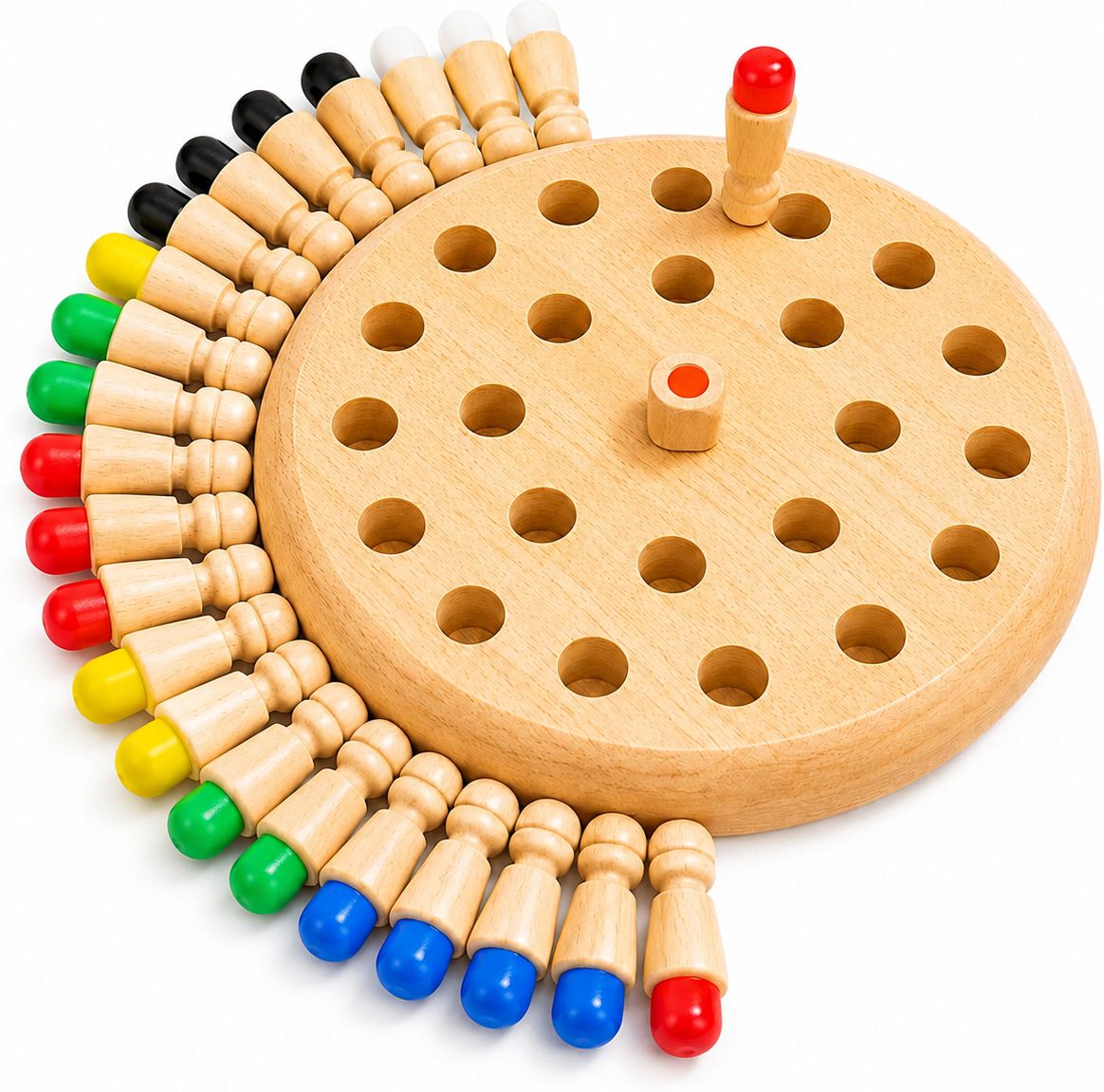Montessori Color Matching Peg Board Game for Kids | Educational Learning Toy-image-20