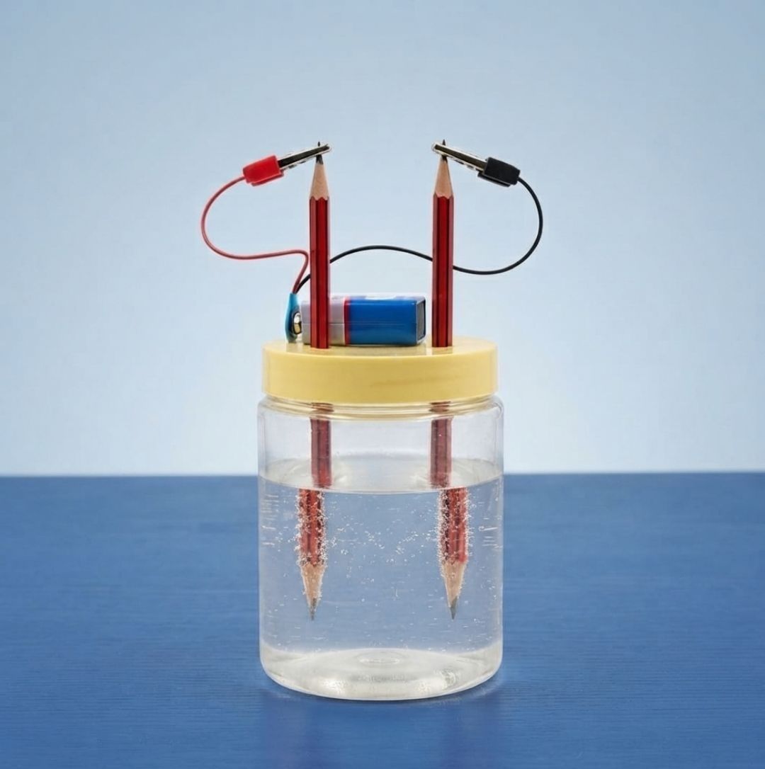 erhindia Water Electrolysis School STEM Science Project DIY Working Model Experiment Kit-picture-21