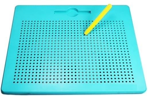 rubela Magnetic Drawing Pad with Stylus Pen & 10 Pattern Card for Kids 380 Magnets Toy-picture-10