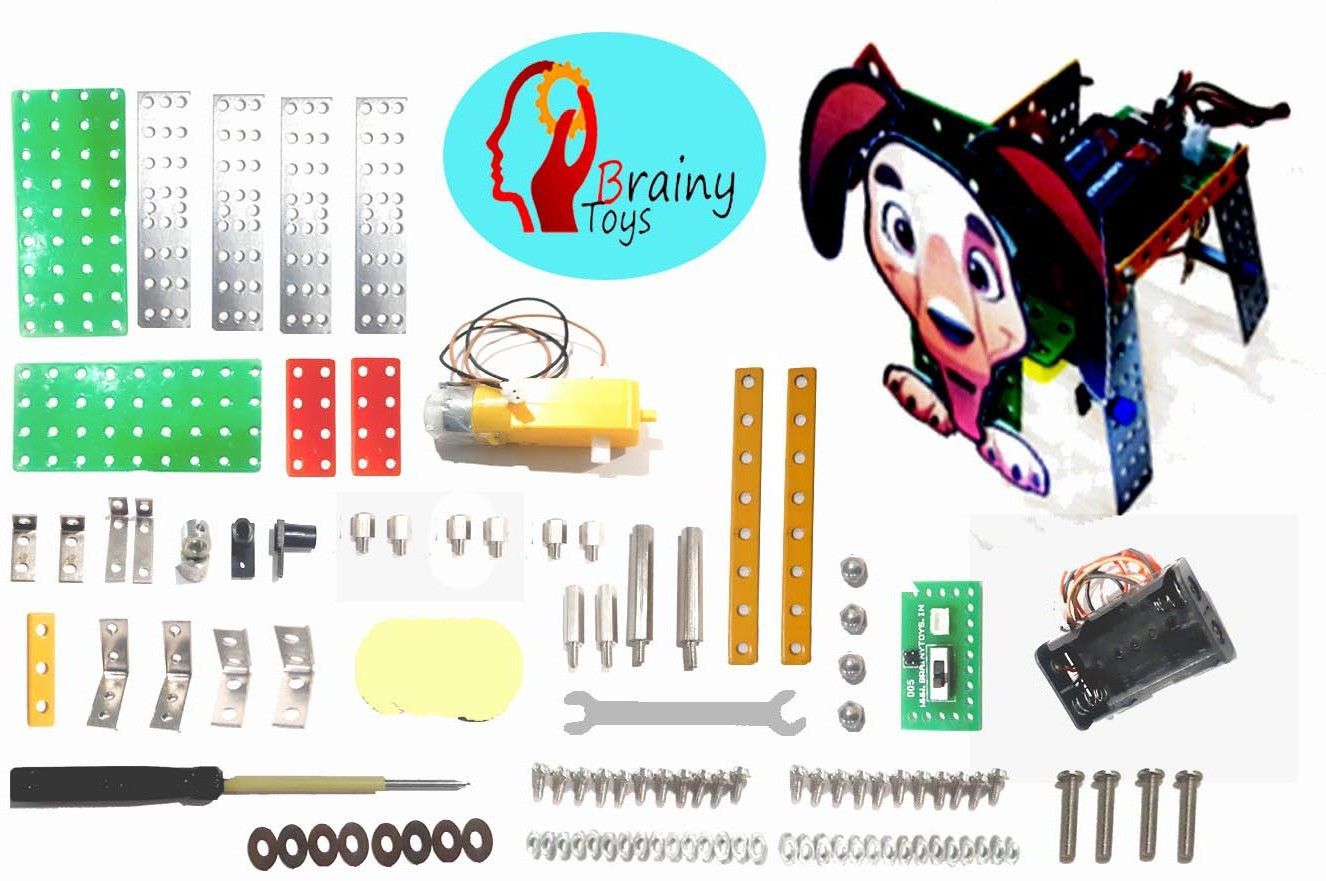 Bot Kit,Plastic And Metal Kit,Learn Robotics & Mechanism, Mechanical Design-image-32