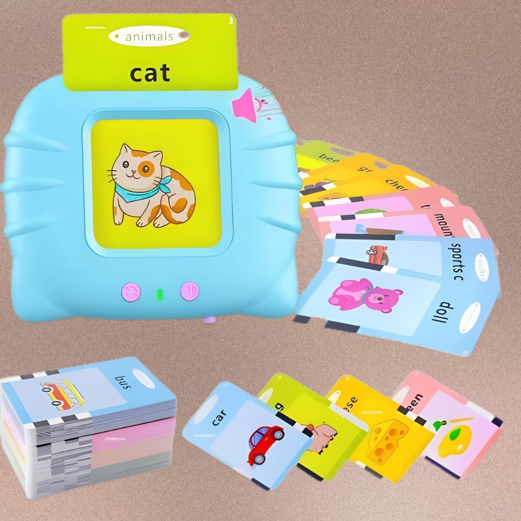 Smart Learning Flash Card Toy with Audio Pronunciation for Toddlers-image-7