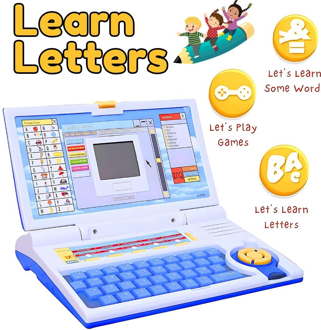 ocfi HIGH QUALITY Learning Laptop Toy for Kids 2-5 Years, 20 Activities-picture-33