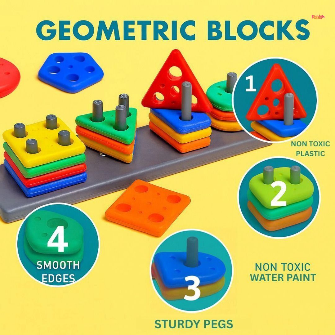 kiddoh EduStack Shape Learning Toy-picture-28