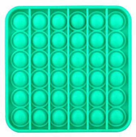 Pop Bubble Fidget Sensory Toy for Kids Adults (Green (Square))-image-21