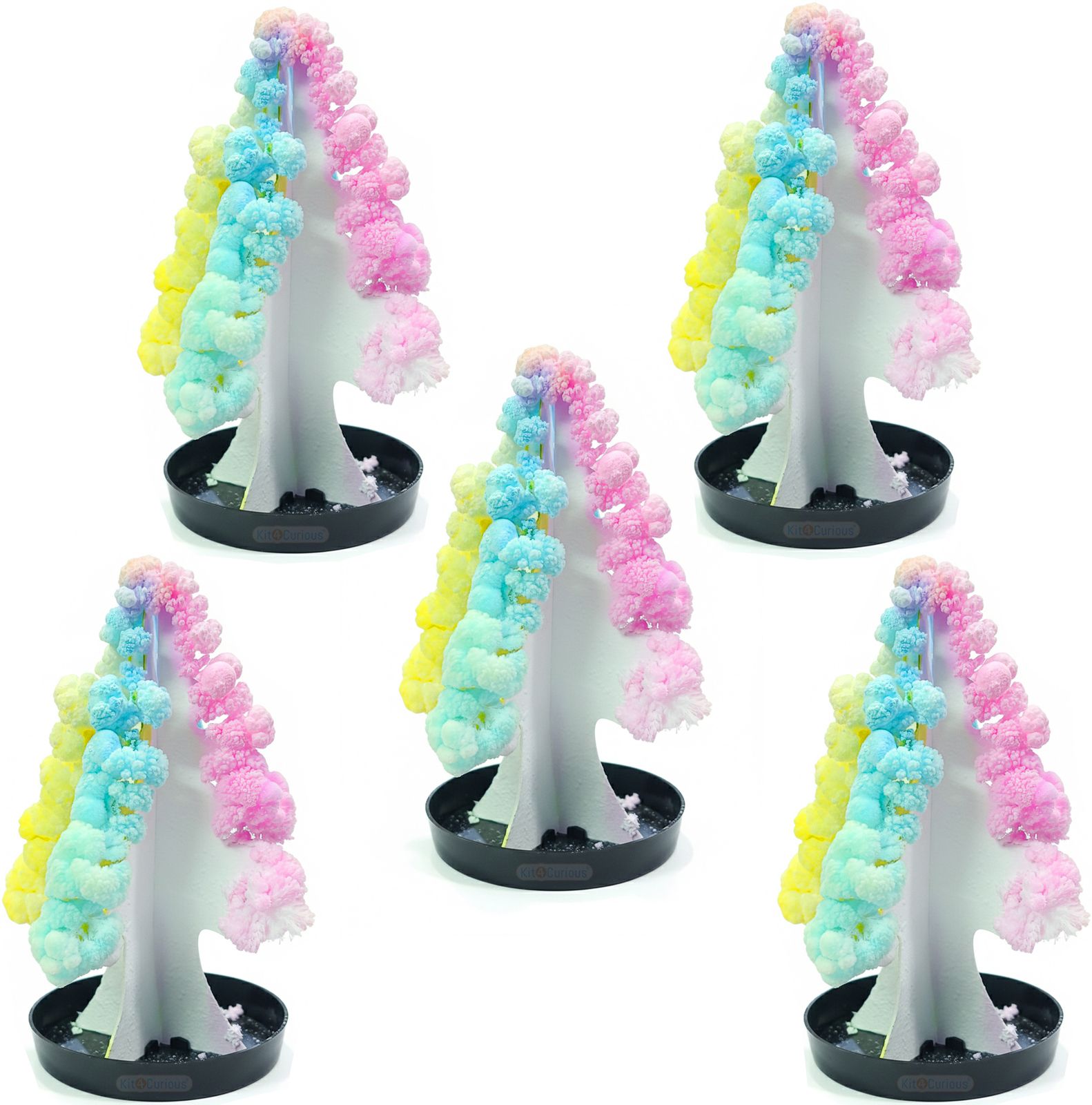 5 Pcs Magic Growing Tree Kit –DIY Crystal Growing STEM Science Activity for Kids-image-31