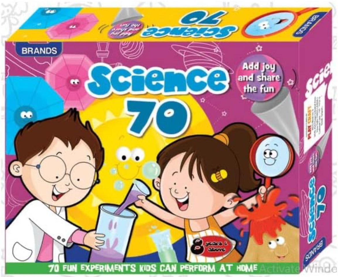 jayaansh traders Science 70 kit For Kids | 70 Fun Experiment kids Can Perform at Home .-picture-37