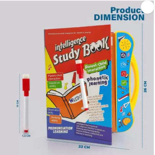 Learning (IND*37) Book with Sound Musical Learning Study (Multicolor)-image-30