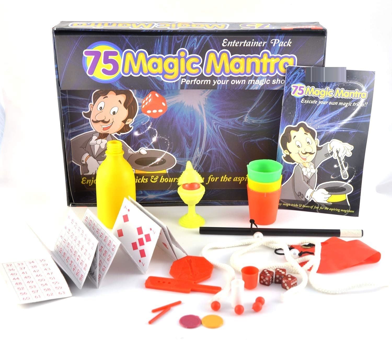 75 Magic Mantra - Magic kit Trick Set for Kids Gift by Brands