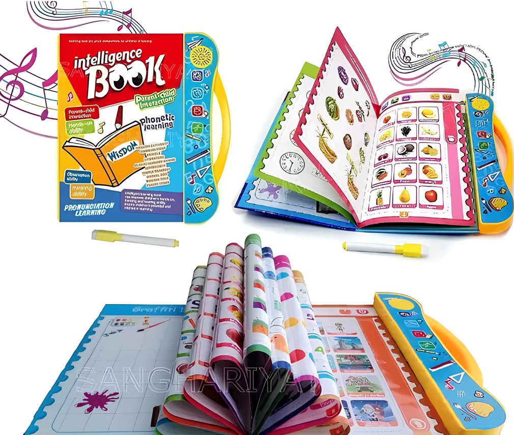 Intelligence study book abc learning musical sound ebook book for kids