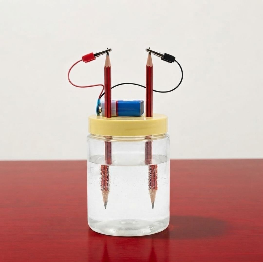 erhindia Water Electrolysis Science Experiment DIY STEM Educational Project Kit for Kids-picture-15
