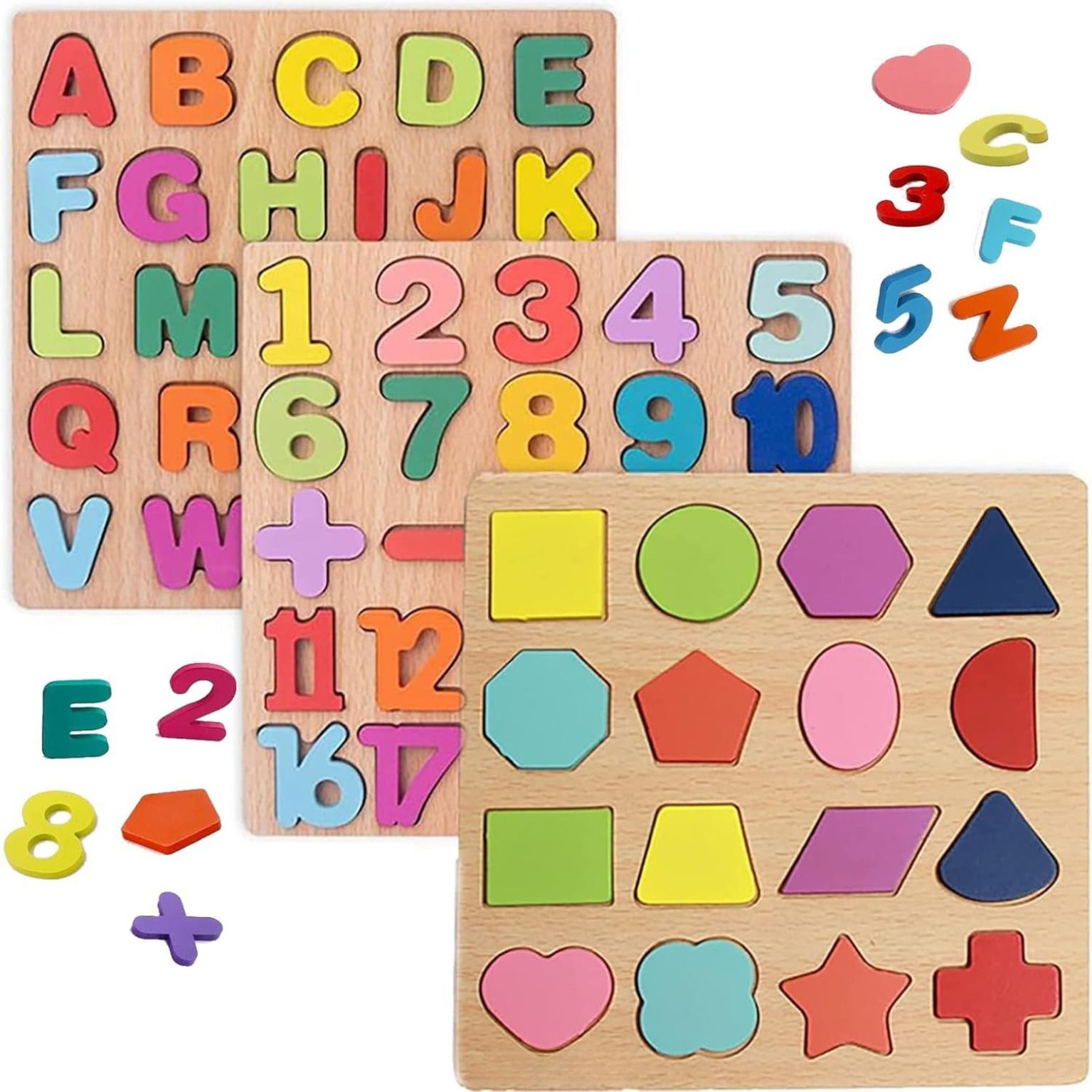 multikart Wooden ABCD Learning Board-picture-40