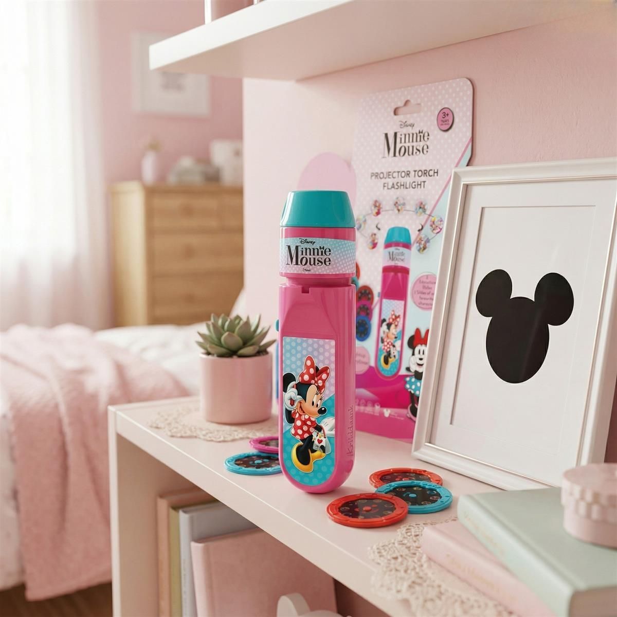 kriiddaank Disney Minnie Mouse Projector Torch Flashlight for Kids-picture-20