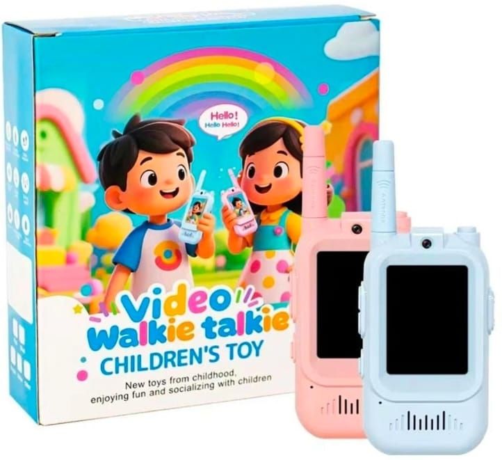 Kids video walkie -talkies boy girls festival gift toys