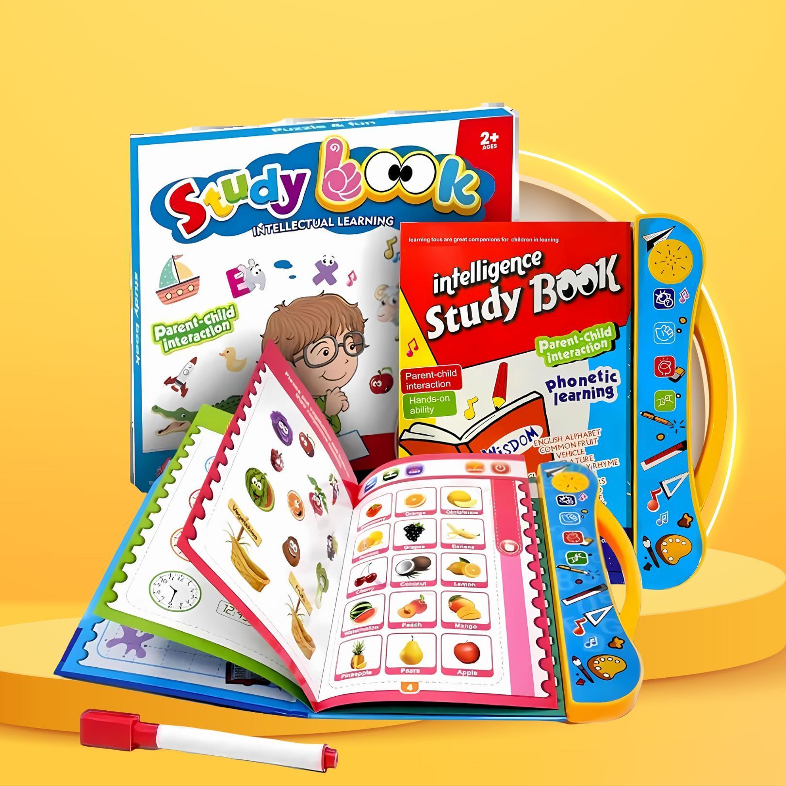 Intelligent Study Book for Kids – Interactive Learning & Education Sound Book-image-45