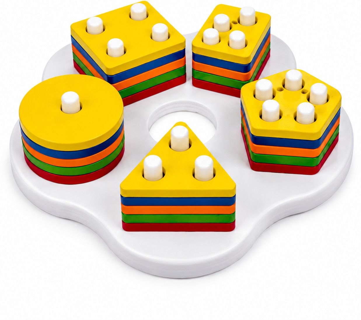 homentra Premium Shape Matching & Stacking Puzzle Toy for Boys & Girls-picture-41
