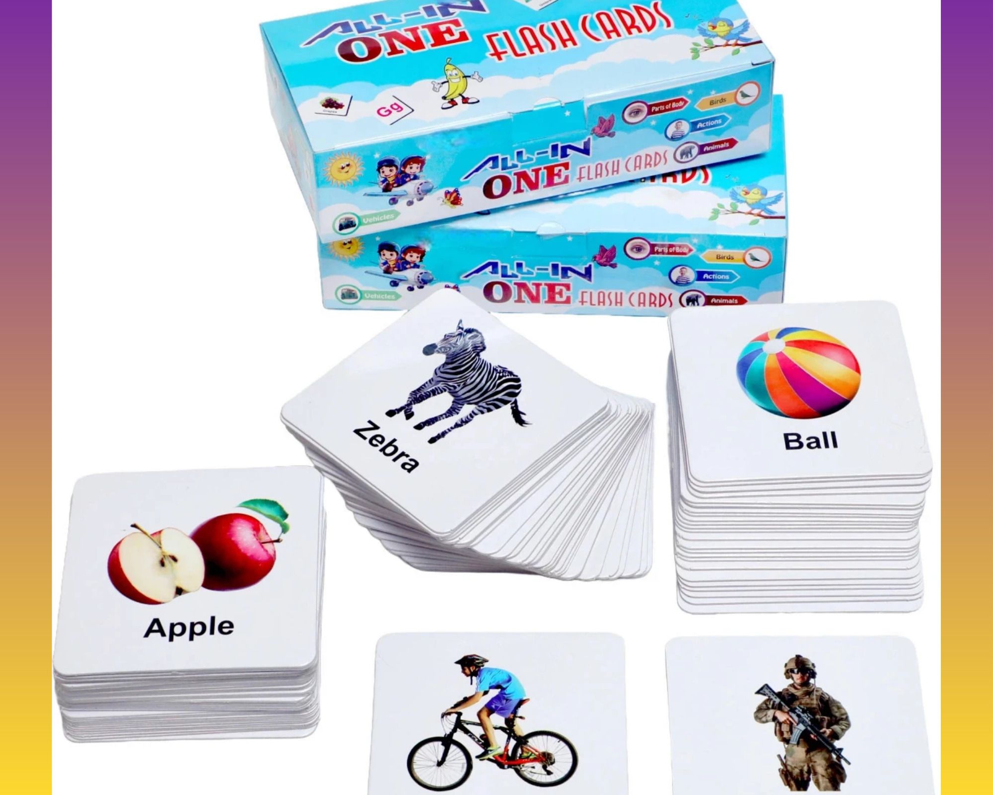 Non-Tearable flashcards - Water Proof FLASH CARD-image-5