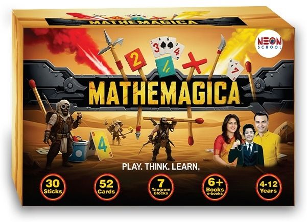 Mathemagica Sticks and Tangram Puzzle Game