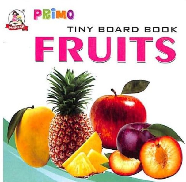 pmh Fruits Tiny Board Book for Early Learning, Children's Picture book-picture-35