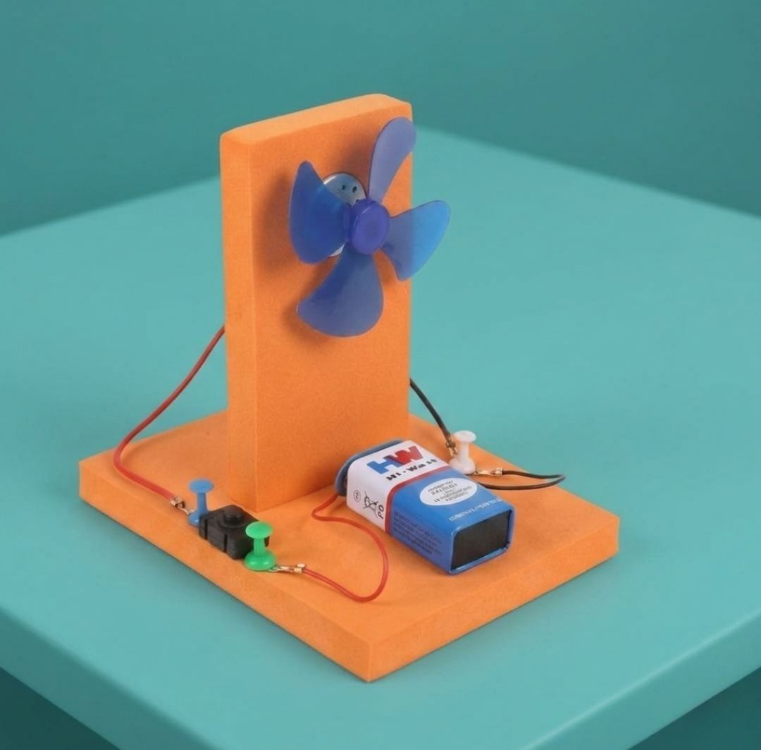 erhindia DIY School Science Windmill Working Model Project Kit for STEM Students-picture-10