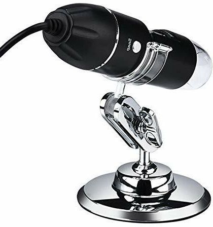 USB Microscope;Digital Mini Microscope Camera with OTG Adapter with Metal Stand-image-4