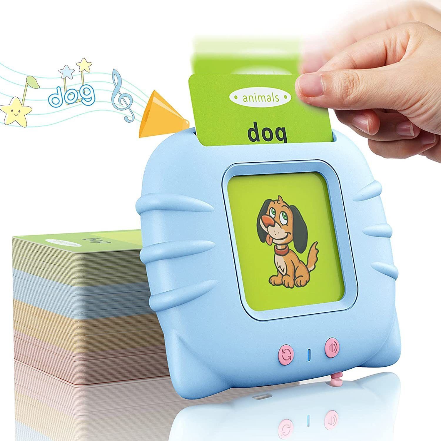 skyunion Flash Cards for Kids Talking English Words Flash Cards Preschool-picture-14