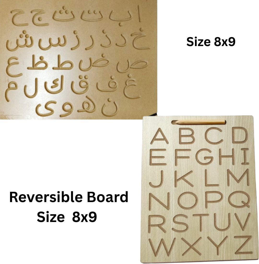 apd Urdu Alphabet and English Capital & Small ABCD Writing Practice Board for kids-picture-12